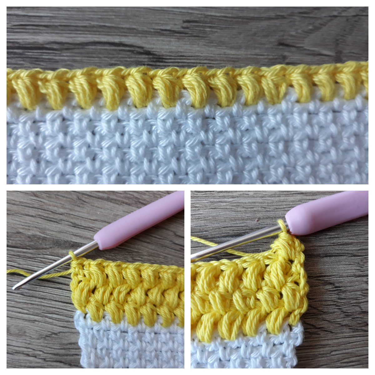 Blog-Inhaltsbild für 'Babydecke Variante 2, kostenlose Häkelanleitung'